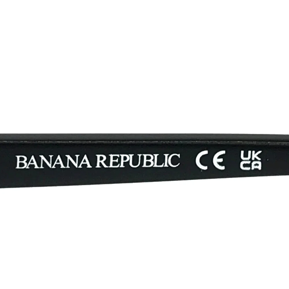 Banana Republic Eyeglasses Frames BR100 TI7 Ruthenium Matte Black 54-18-145
